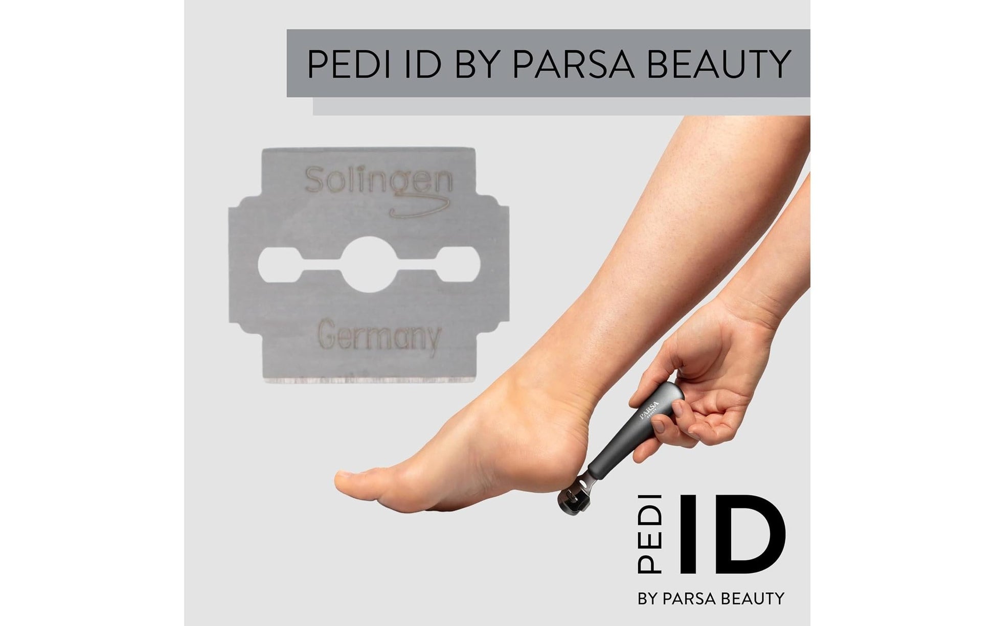 Parsa Beauty Ersatzklingen Pedi ID Hornhauthobel – wasserfest – 1 Stk