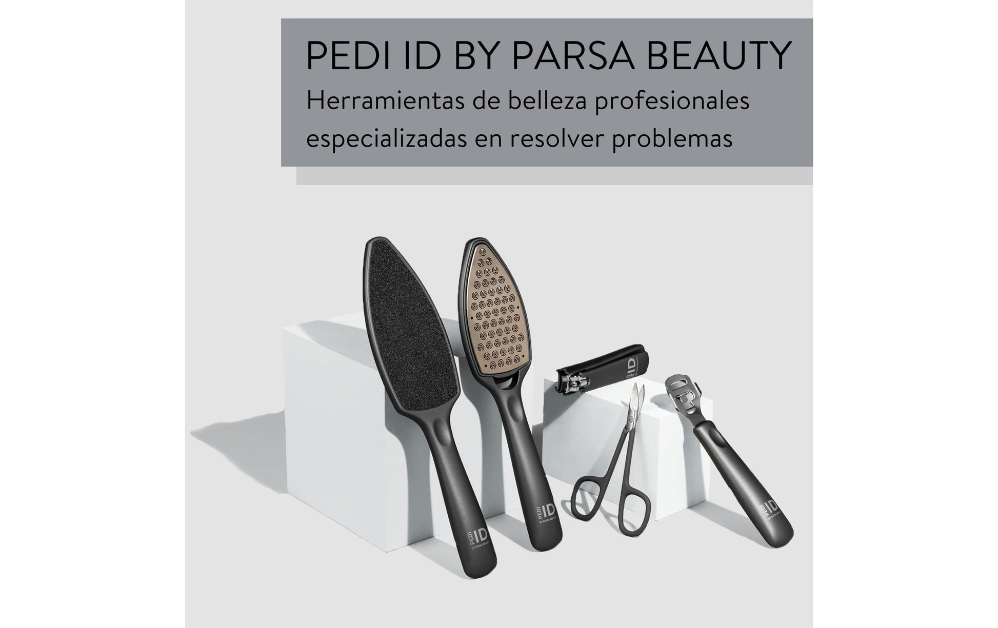 Parsa Beauty Pedi ID Hornhauthobel – schwarz
