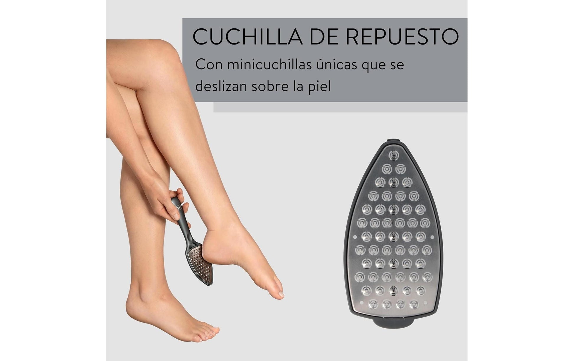 Parsa Beauty Hornhautraspel Ersatzklinge – 1 Stk – Anthrazit, Metall
