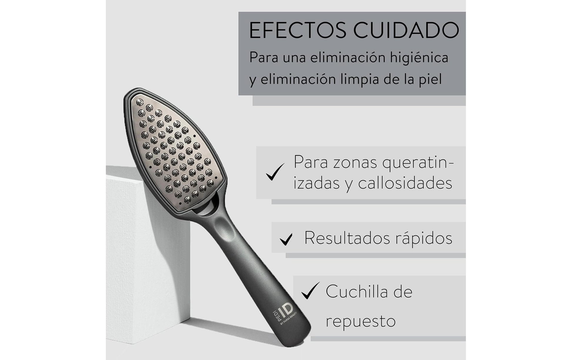 Parsa Beauty Hornhautraspel Ersatzklinge – 1 Stk – Anthrazit, Metall