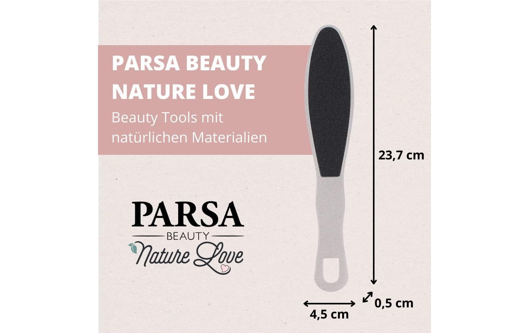 Parsa beauty Fussfeile – wasserfest, 7,5 × 23,5 × 0,8 cm – mehrfarbig