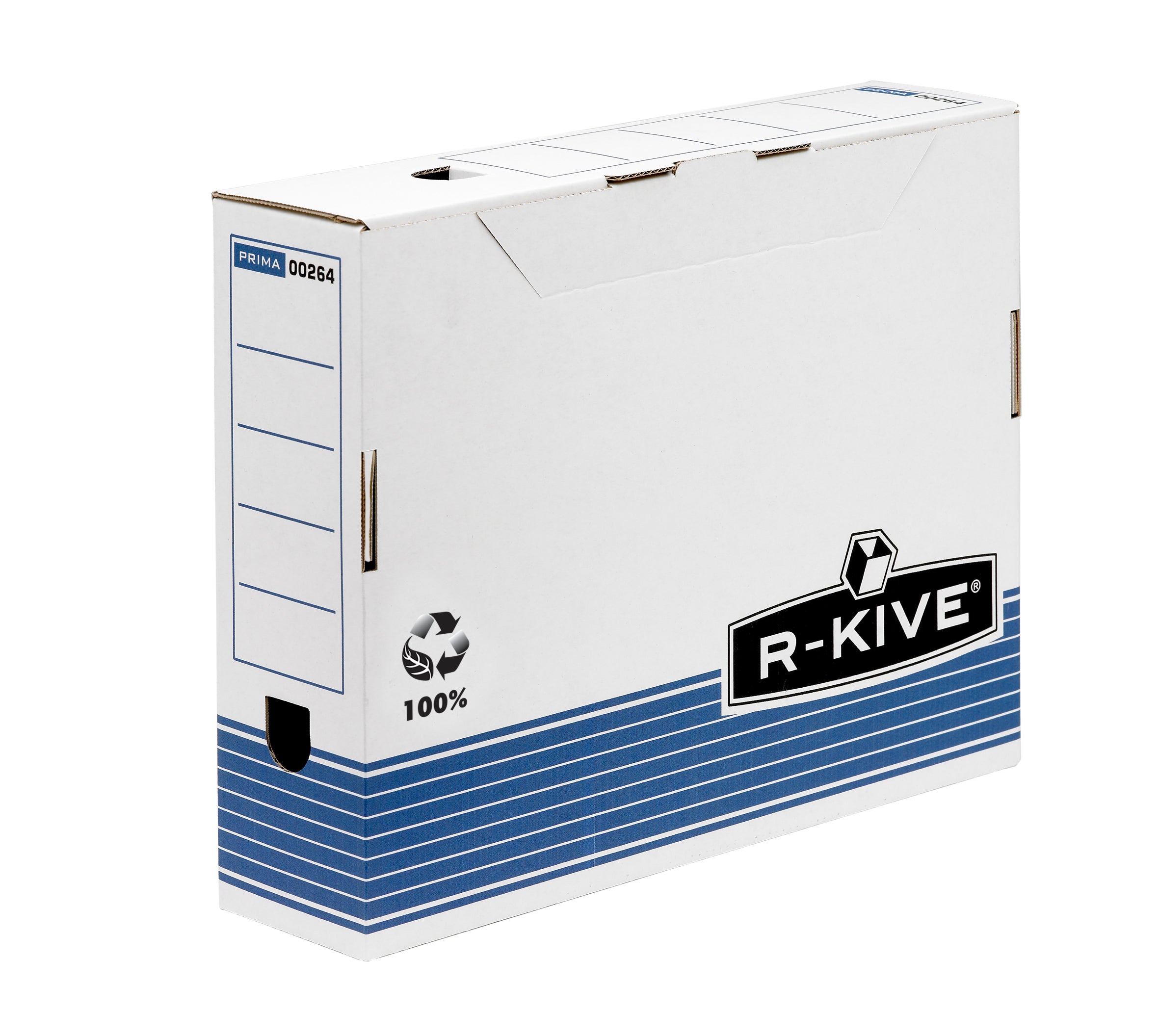 Fellowes Archivschachtel – für A4, B 85 × H 265 × T 327 mm, blau, Karton, 10 Stück