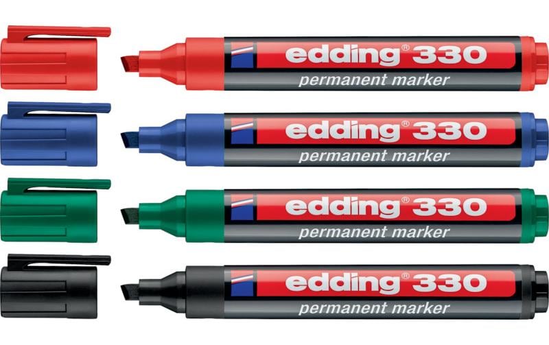 Edding Permanent Marker – rot