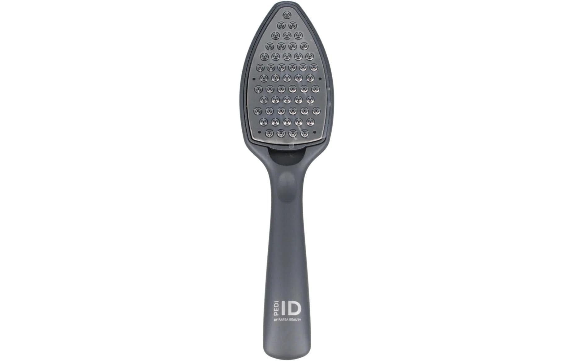 Parsa Beauty Hornhautraspel – manuell, 22,2 cm – Anthrazit, Edelstahl