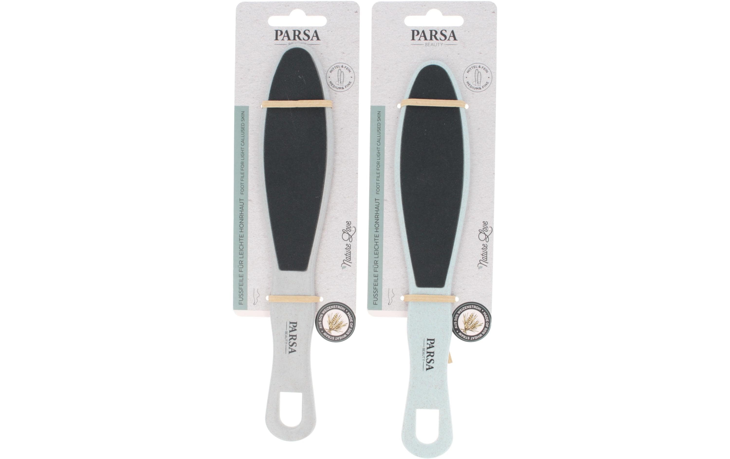 Parsa beauty Fussfeile – wasserfest, 7,5 × 23,5 × 0,8 cm – mehrfarbig