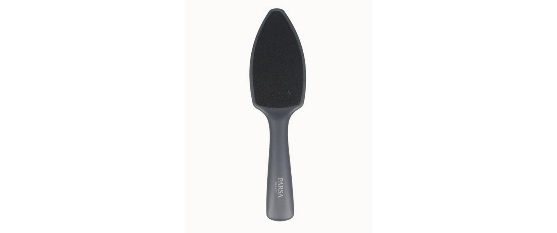 Parsa Beauty Hornhautfeile – manuell, für Füsse – anthrazit – Kunststoff (ABS)