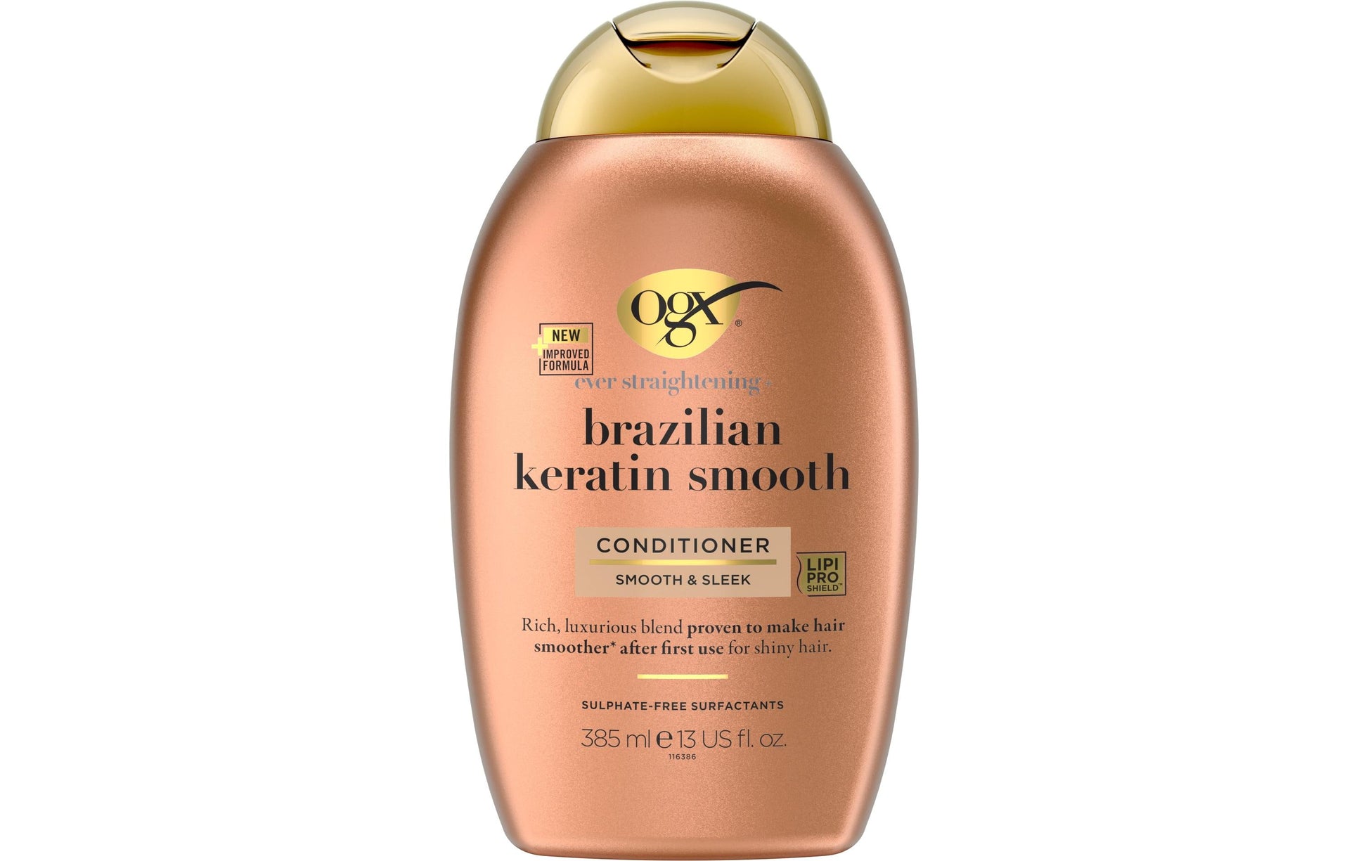 OGX Conditioner Brazilian Keratin – für lockiges Haar – 385 ml