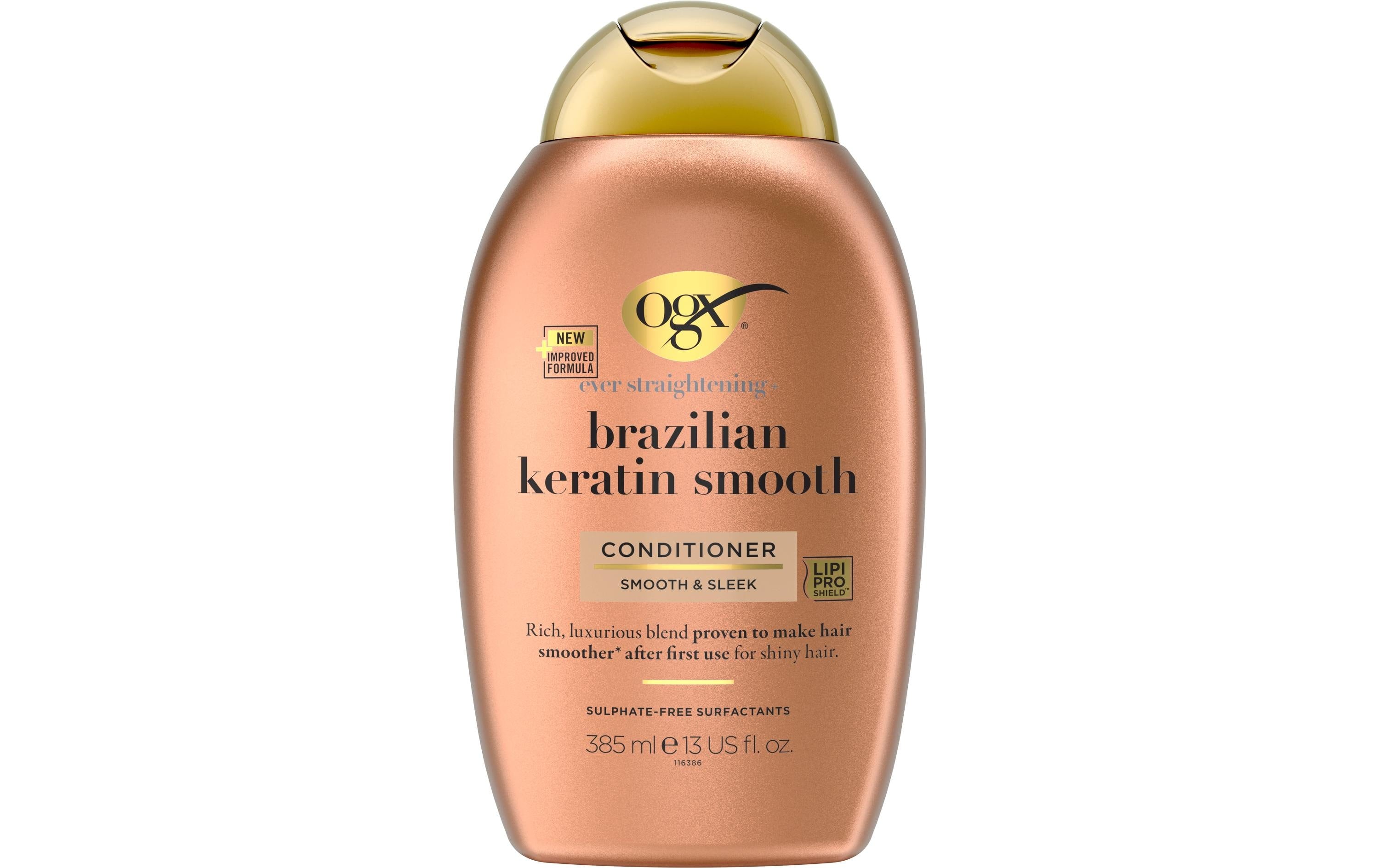 OGX Conditioner Brazilian Keratin – für lockiges Haar – 385 ml