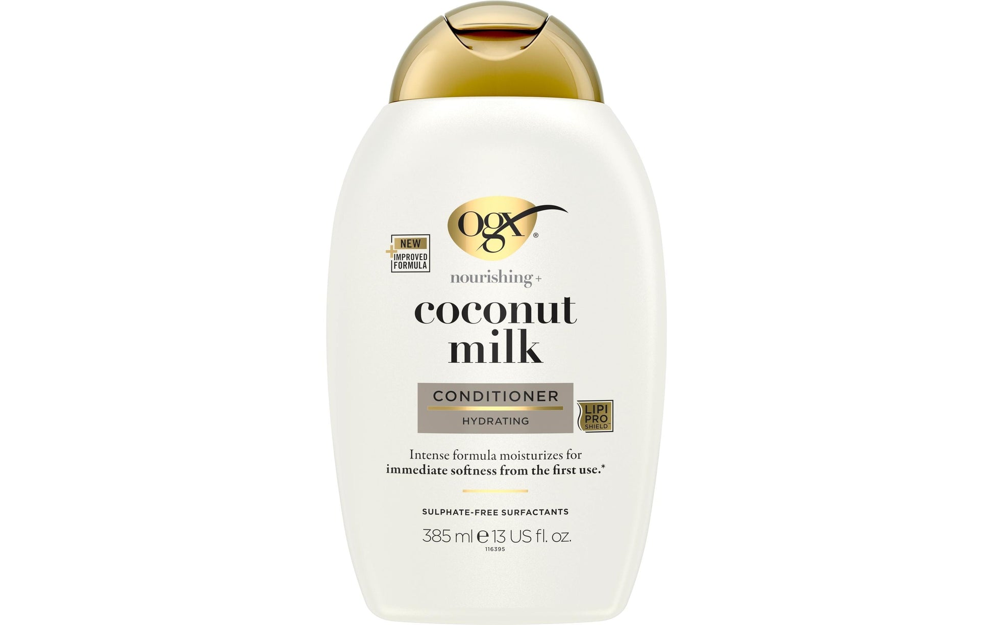 OGX Conditioner – für trockenes Haar, Glanz – 385 ml