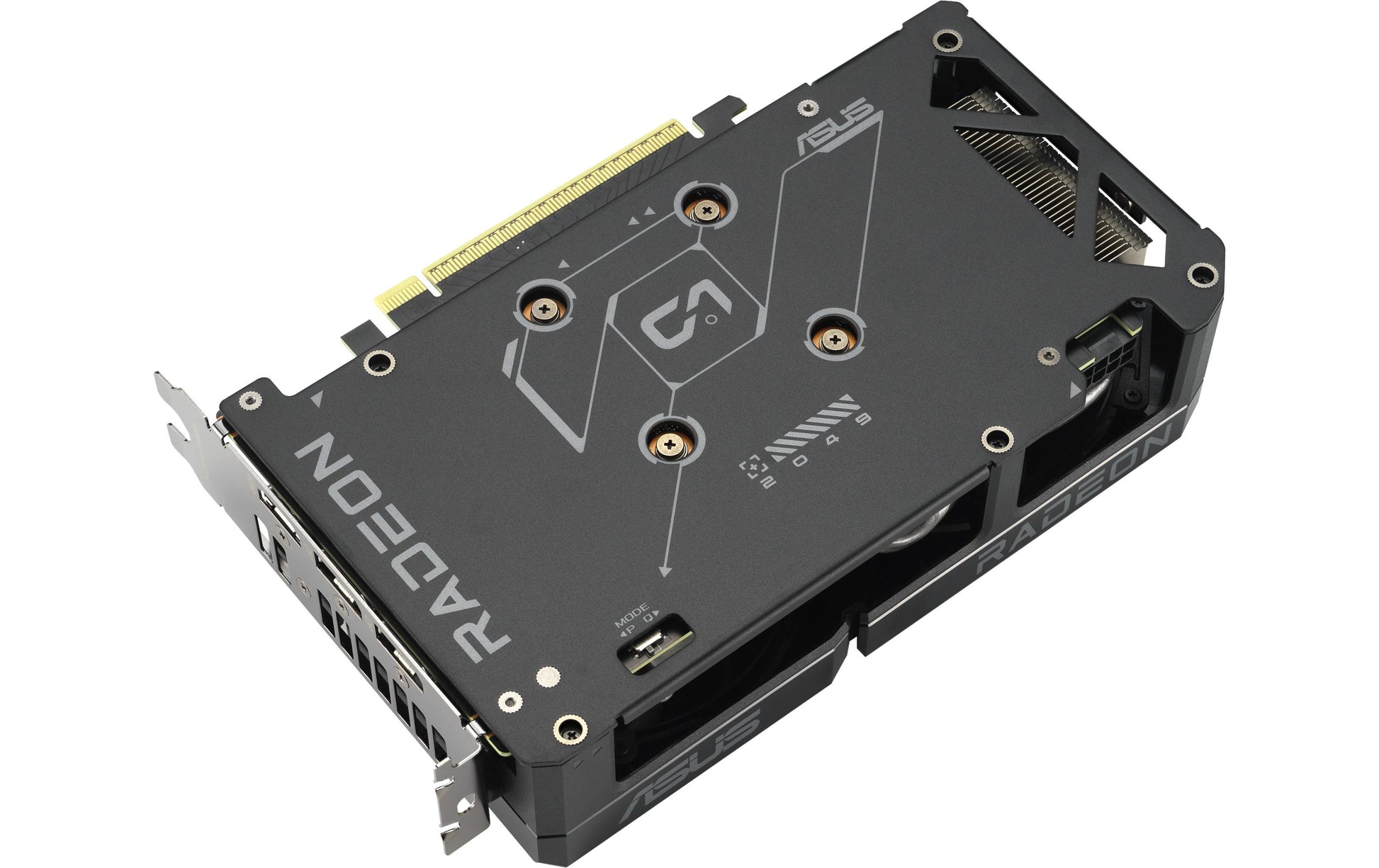 ASUS DUAL-RX9060XT-16G – PCIe-Grafikkarte – Radeon RX 9060 XT, 16 GB GDDR6, PCIe 5.0, 2×DP, 1×HDMI