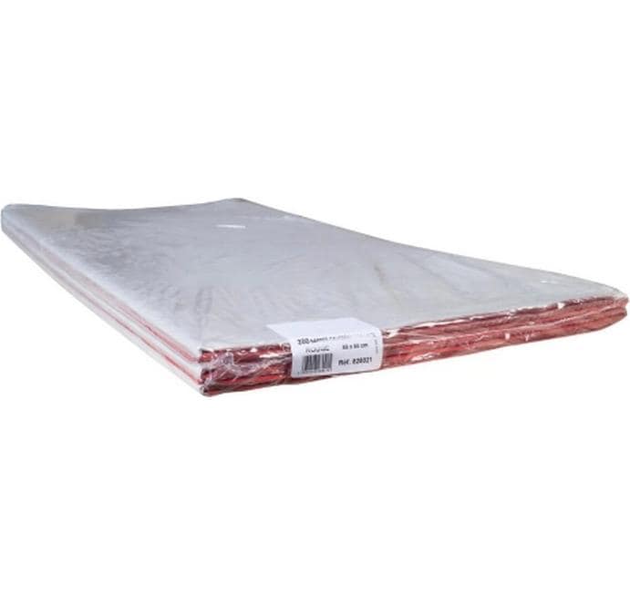 PRONAPPE PRO nappe Tischdecke – 80×80 cm, 200er-Pack, Papier, Rot