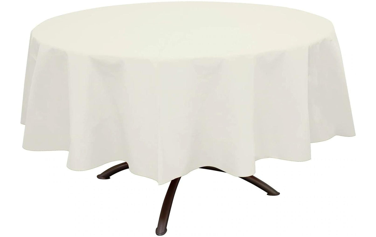 PRONAPPE Tischdecke – Ø 240 cm, rund, Papier (Airlaid), weiss, FSC