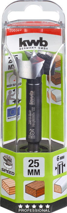 kwb Forstnerbohrer, 18 mm, grau