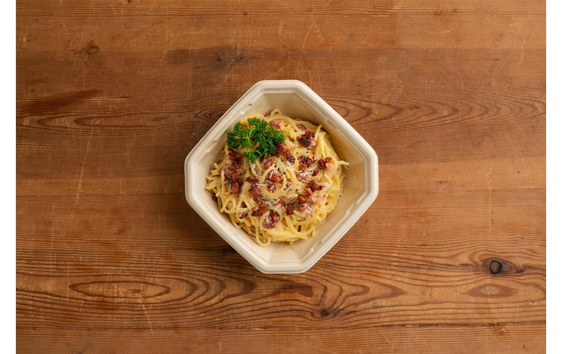 Duni Octabagasse Schale, Bagasse (Zuckerrohr) – 1 l, 224 × 224 × 43 mm, braun – 400 Stk.
