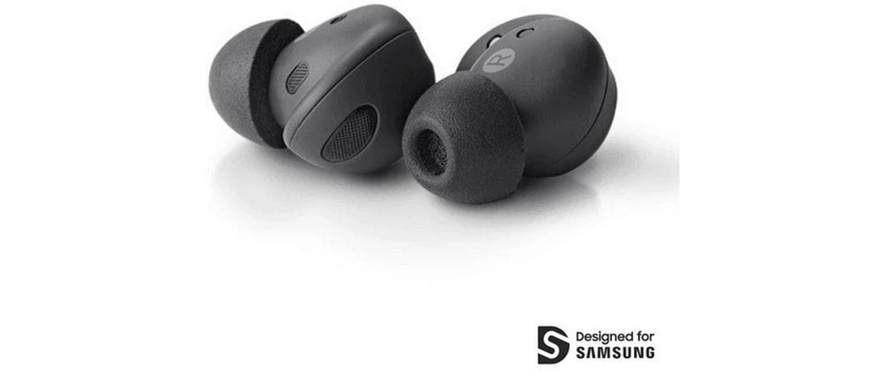 Comply Buds2 Pro – Ersatz-Ohrpolster/Refresh-Kit – für Samsung Galaxy Buds2 Pro – schwarz