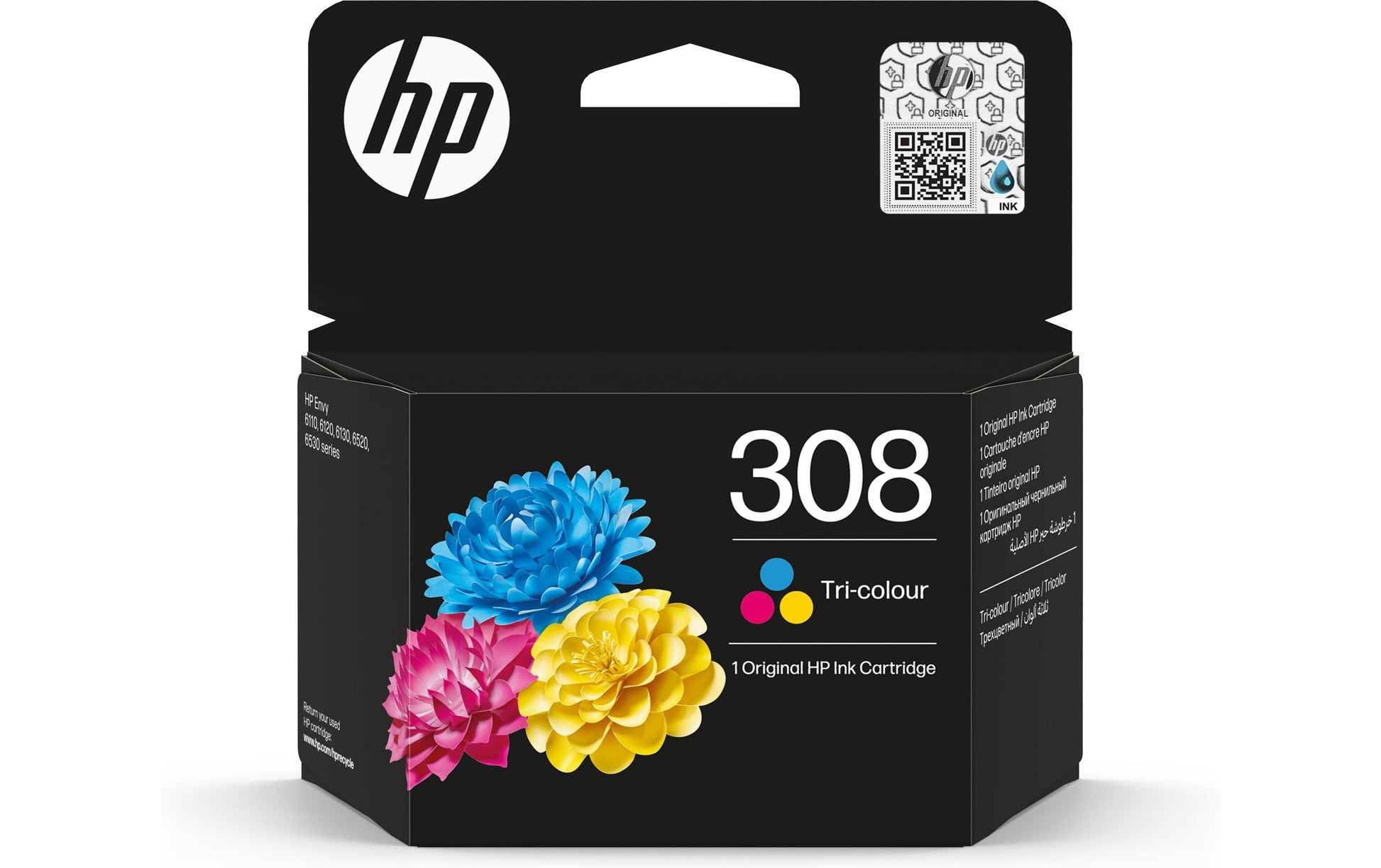 HP Tintenpatrone 308, dreifarbig, original – für 308