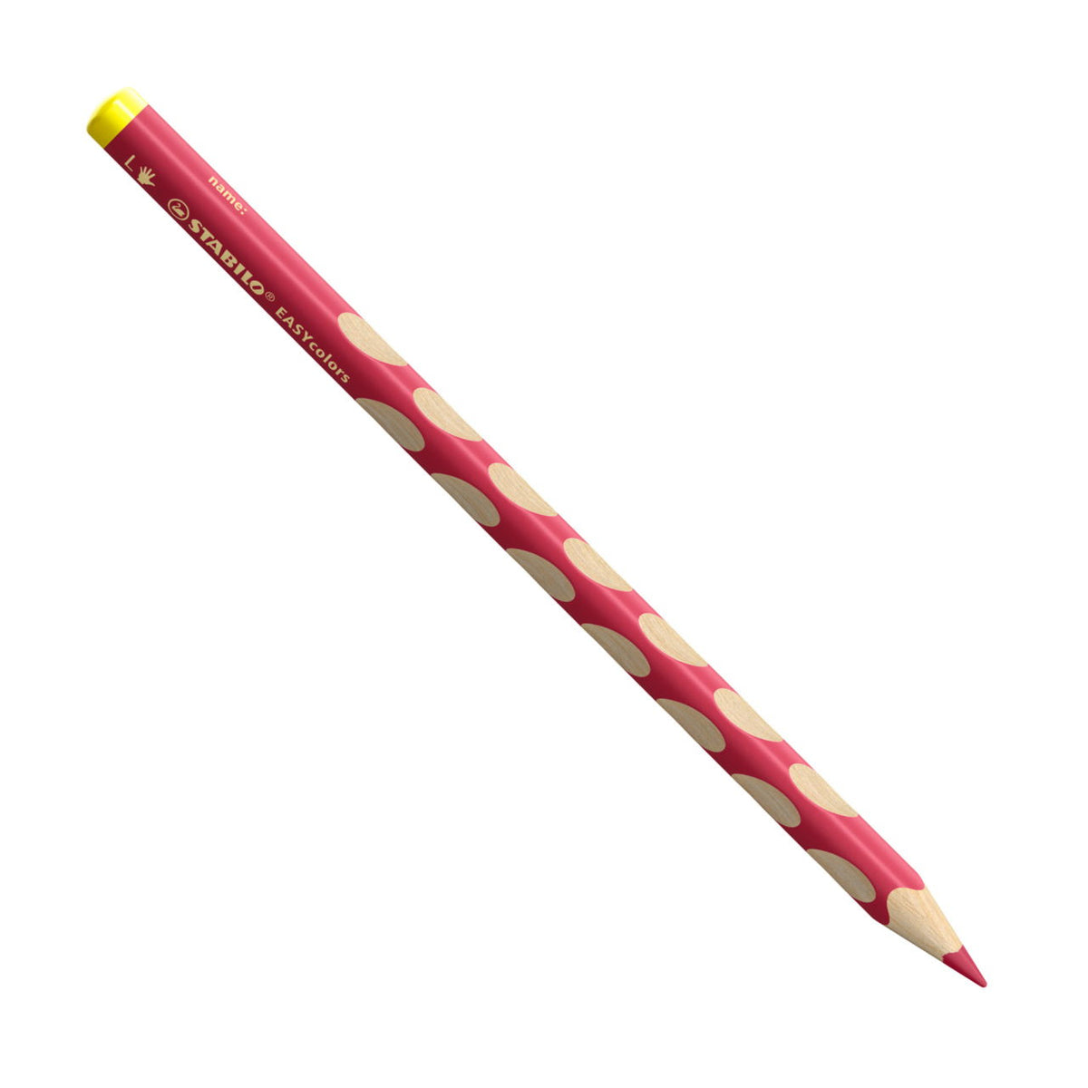 STABILO EASYcolors L Farbstift – Karminrot, ergonomisch