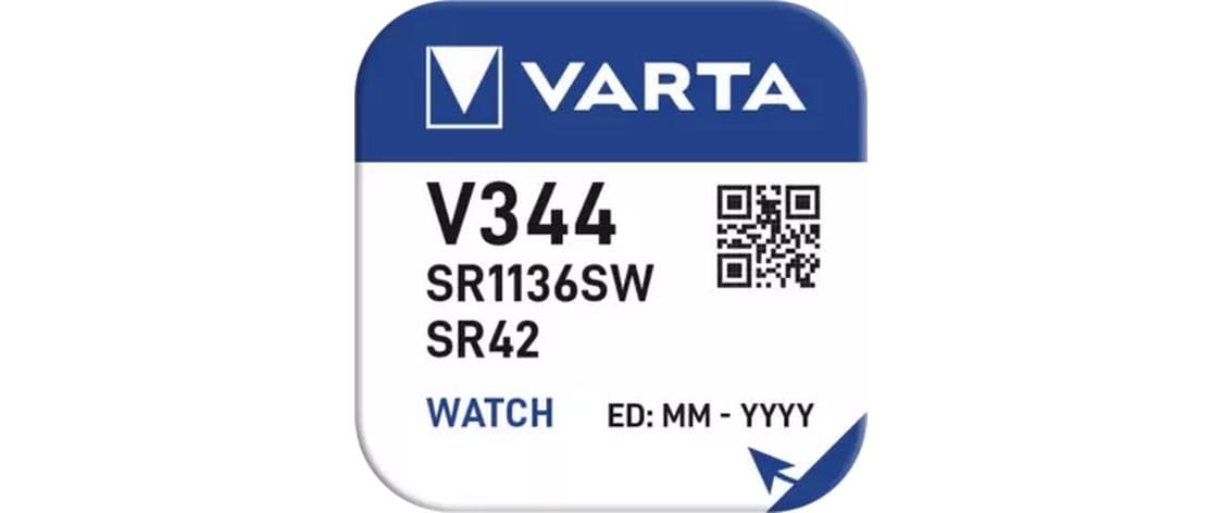 Varta Knopfzellen SR42, Silberoxid, 1,55 V – 10 Stk.