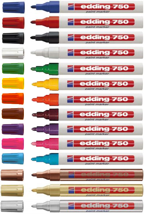 Edding Paint-Marker für Permanent-Marker – Rot