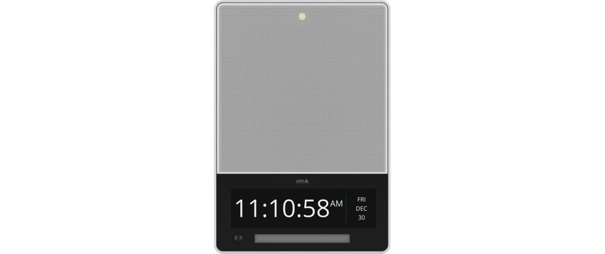 Axis C1710 – Netzwerk-Display-Lautsprecher, PoE, Farbdisplay