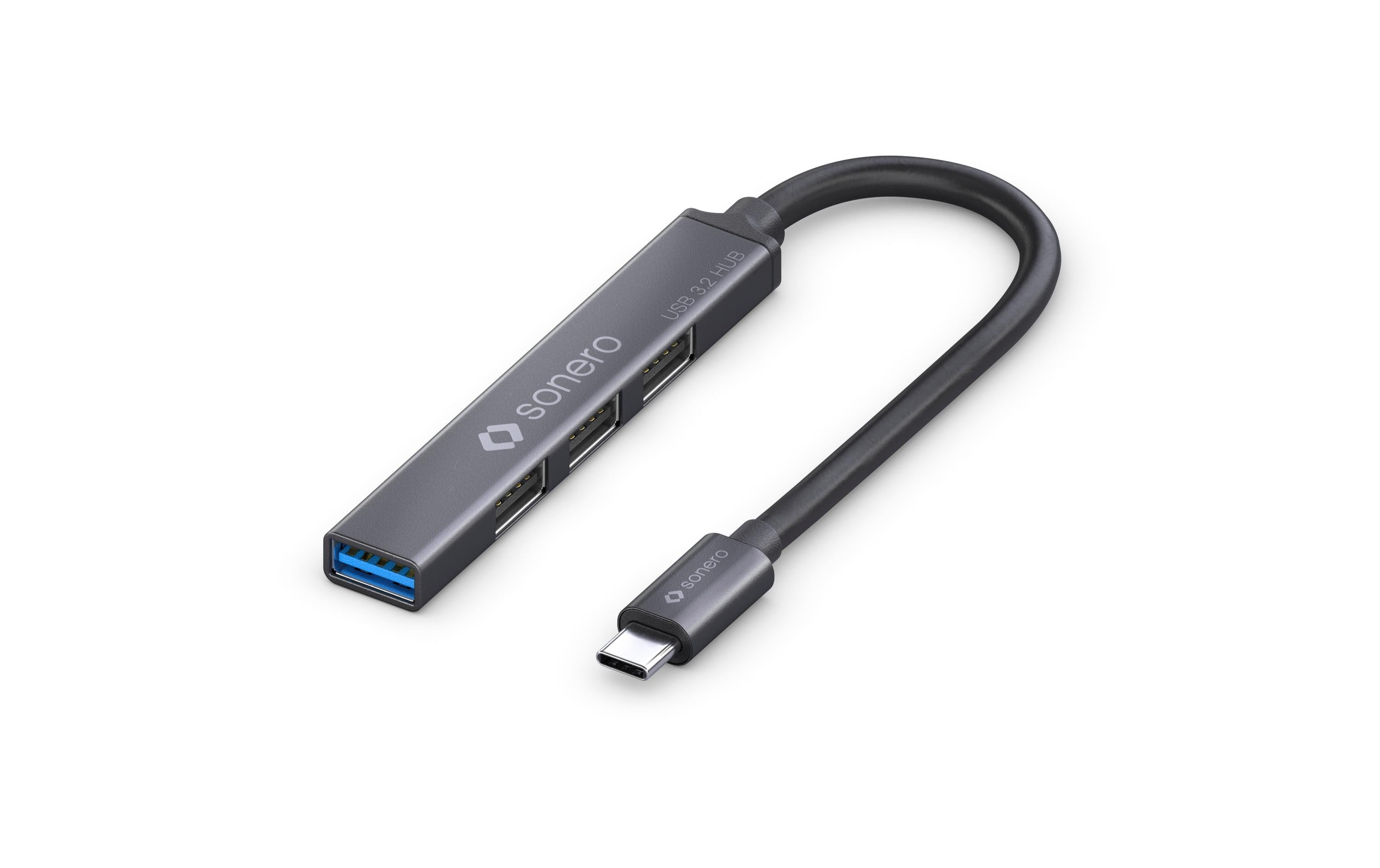 Sonero USB-Hub – USB-C, 4× USB-A