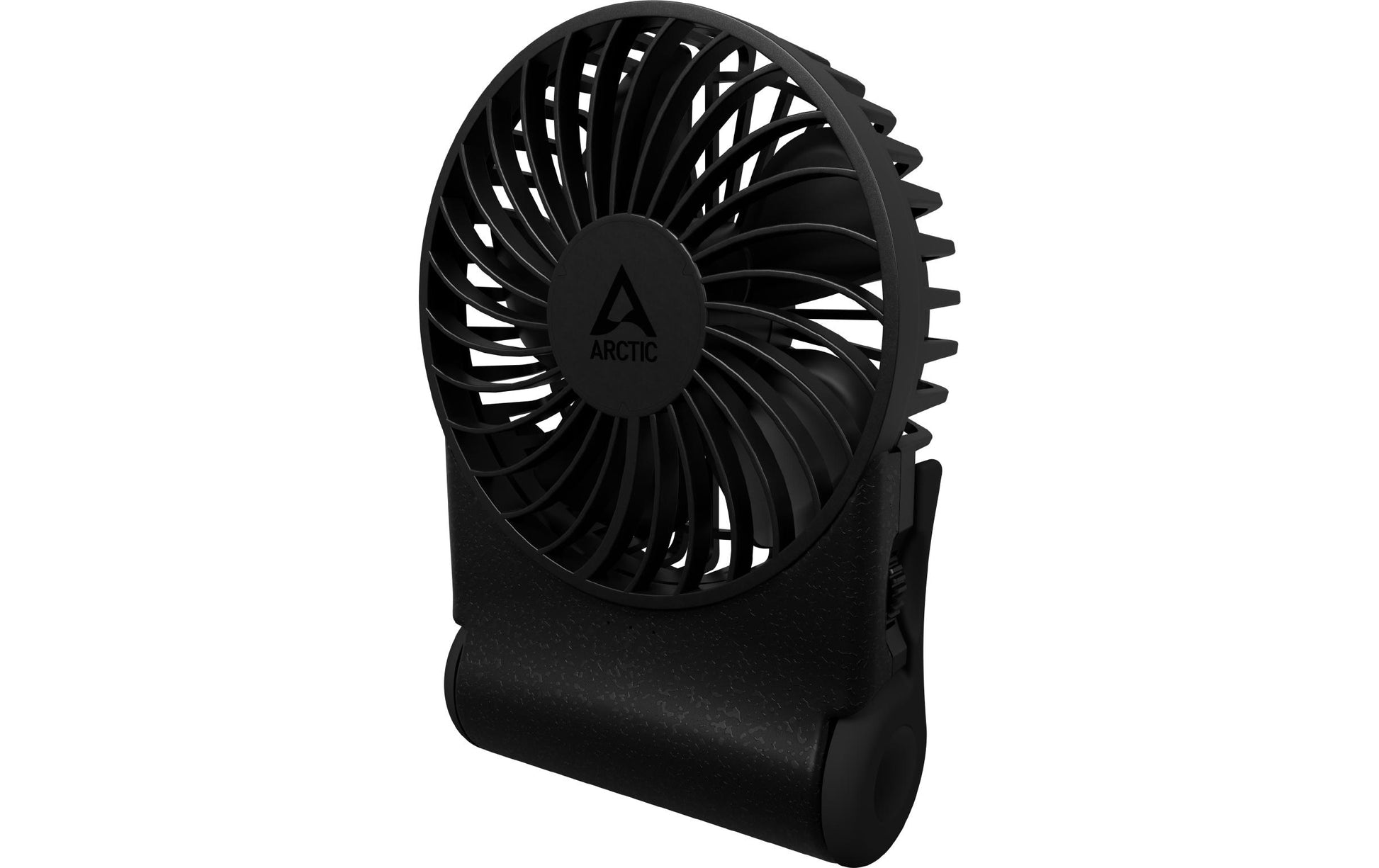 ARCTIC Handventilator Summair2Go – 3 Stufen, 5000 mAh, 77 h, Schwarz