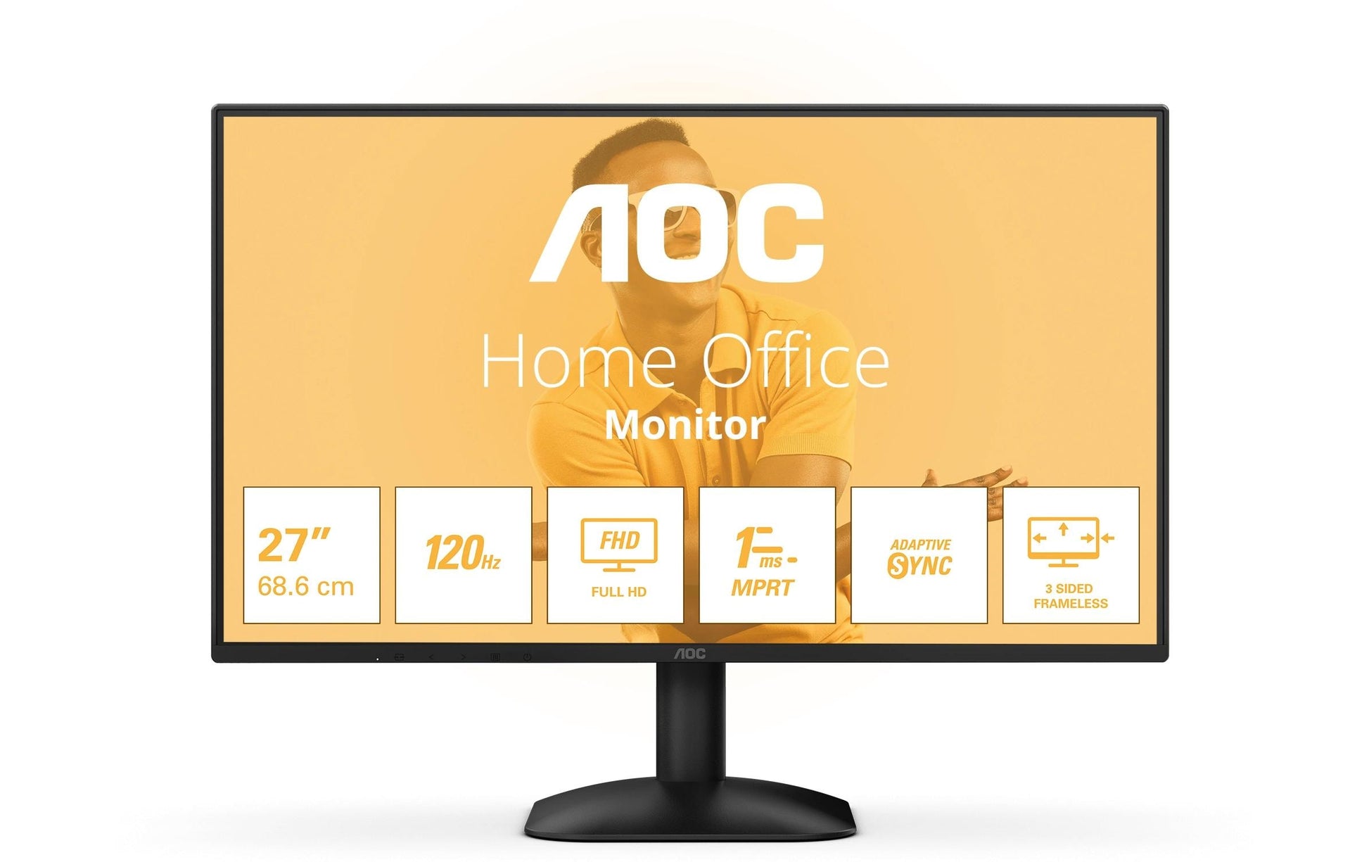 AOC 27B31H – 27", 1920 × 1080 (Full HD), IPS, 120 Hz