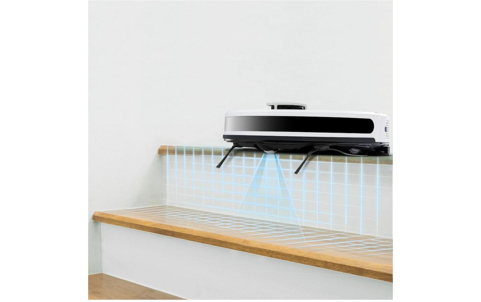 MEDION Robotersauger X21 – 0,6 l, Akkubetrieb, 3,0 kg, für Amazon Alexa