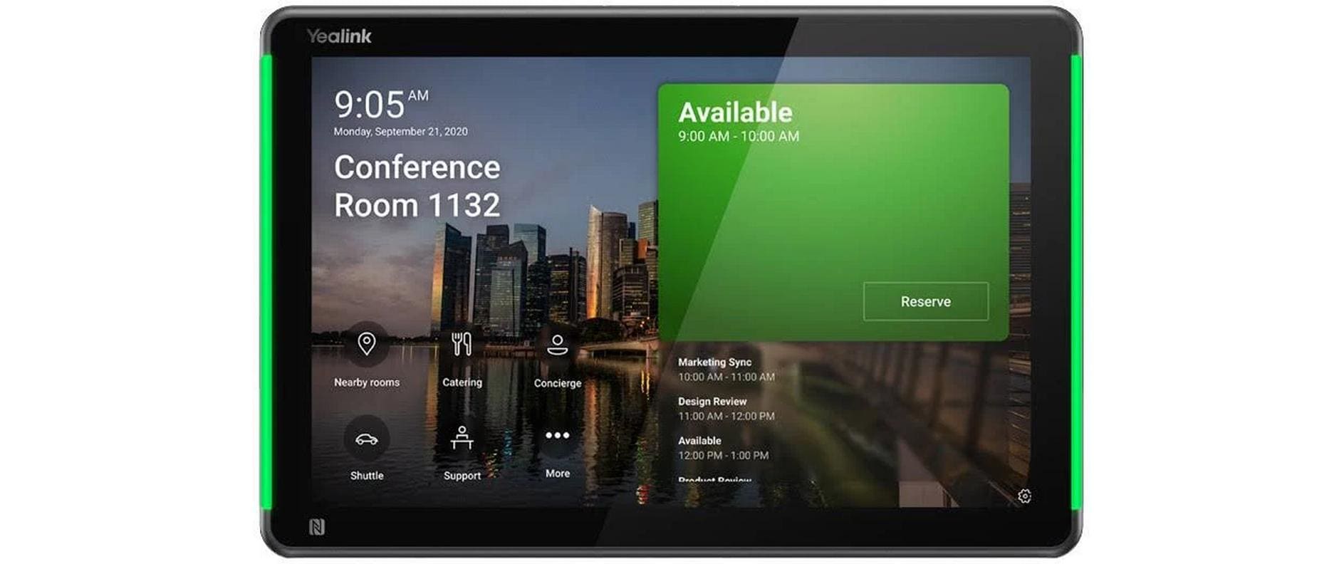 Yealink RoomPanel Plus E2 – 10" Touchpanel
