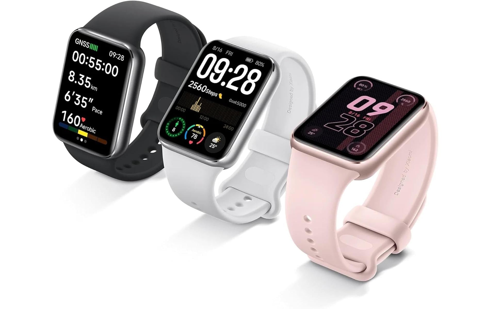 Xiaomi Smart Band 9 Pro GPS – Aluminium Silber, Sportarmband, 50 m