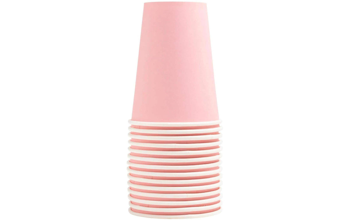 PRONAPPE Trinkbecher Karton, Rosa – 2 dl – FSC – 15 Stk.