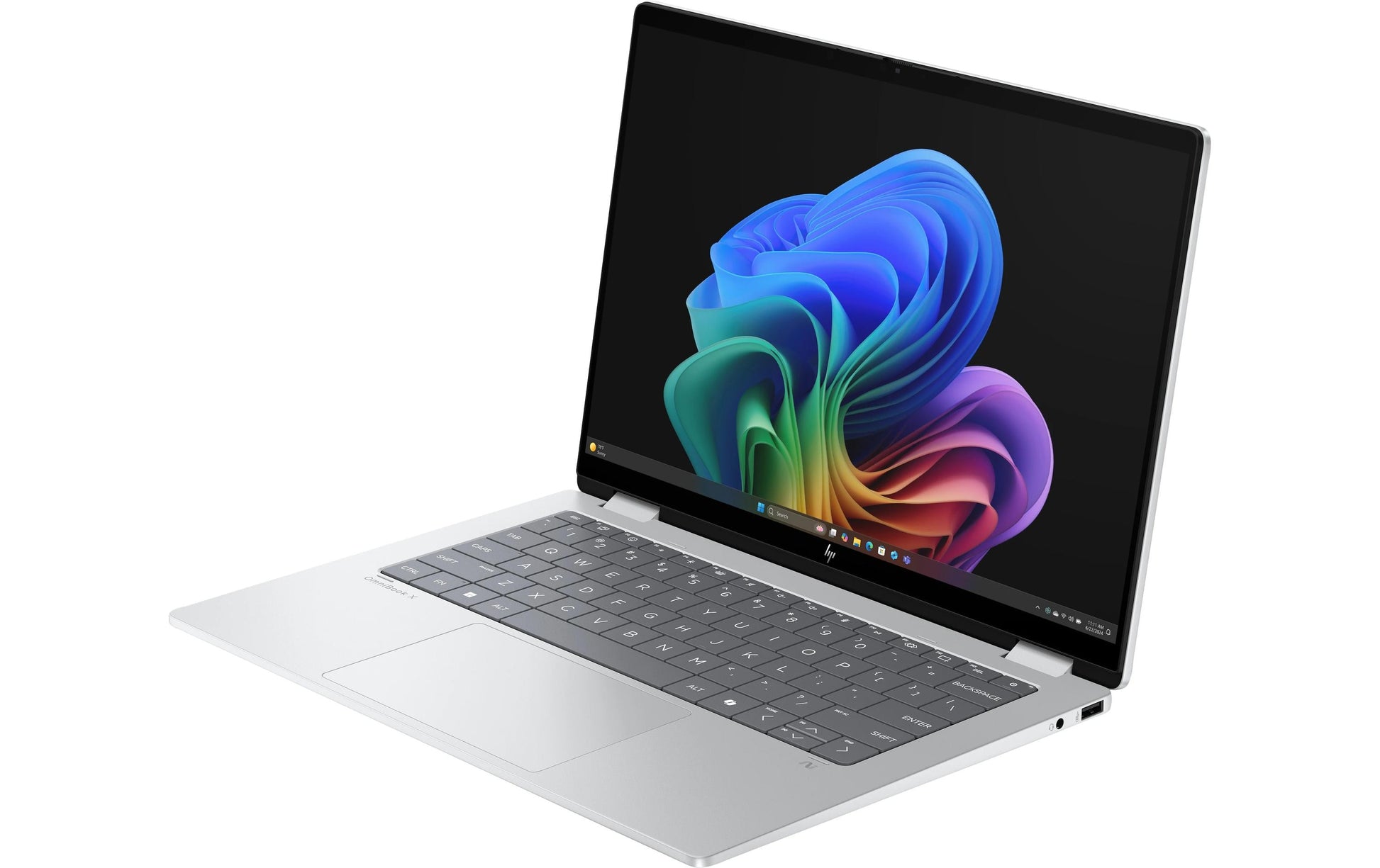 HP Omnibook X Flip 14-FK0650NZ Convertible – Wi‑Fi, Bluetooth – 313 × 218,5 × 14,6 mm