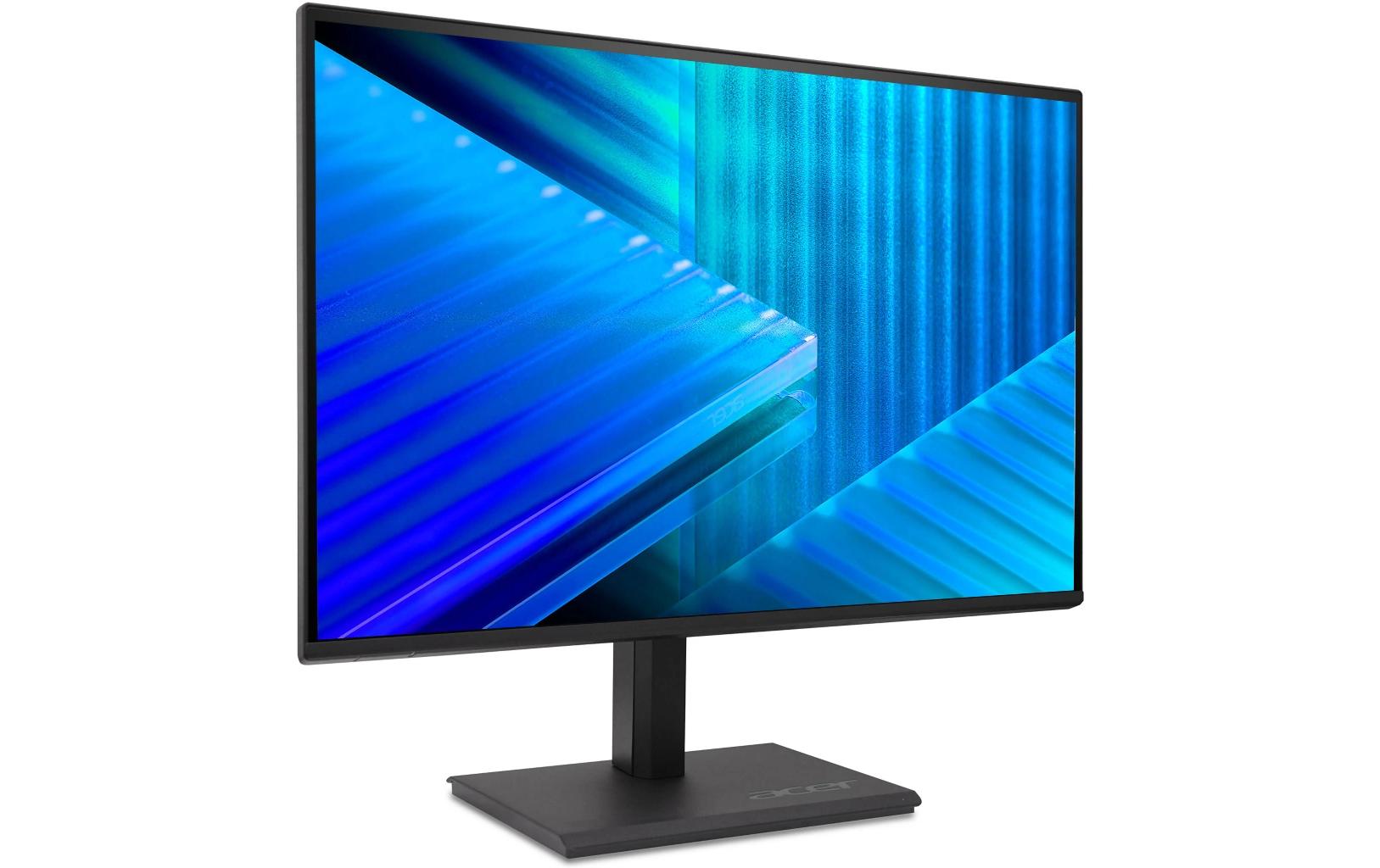 Acer Vero B247Y Gbmipruzx – Monitor, 23,8", USB-C, Lautsprecher, Adaptive Sync, VESA 100 × 100, Schwarz
