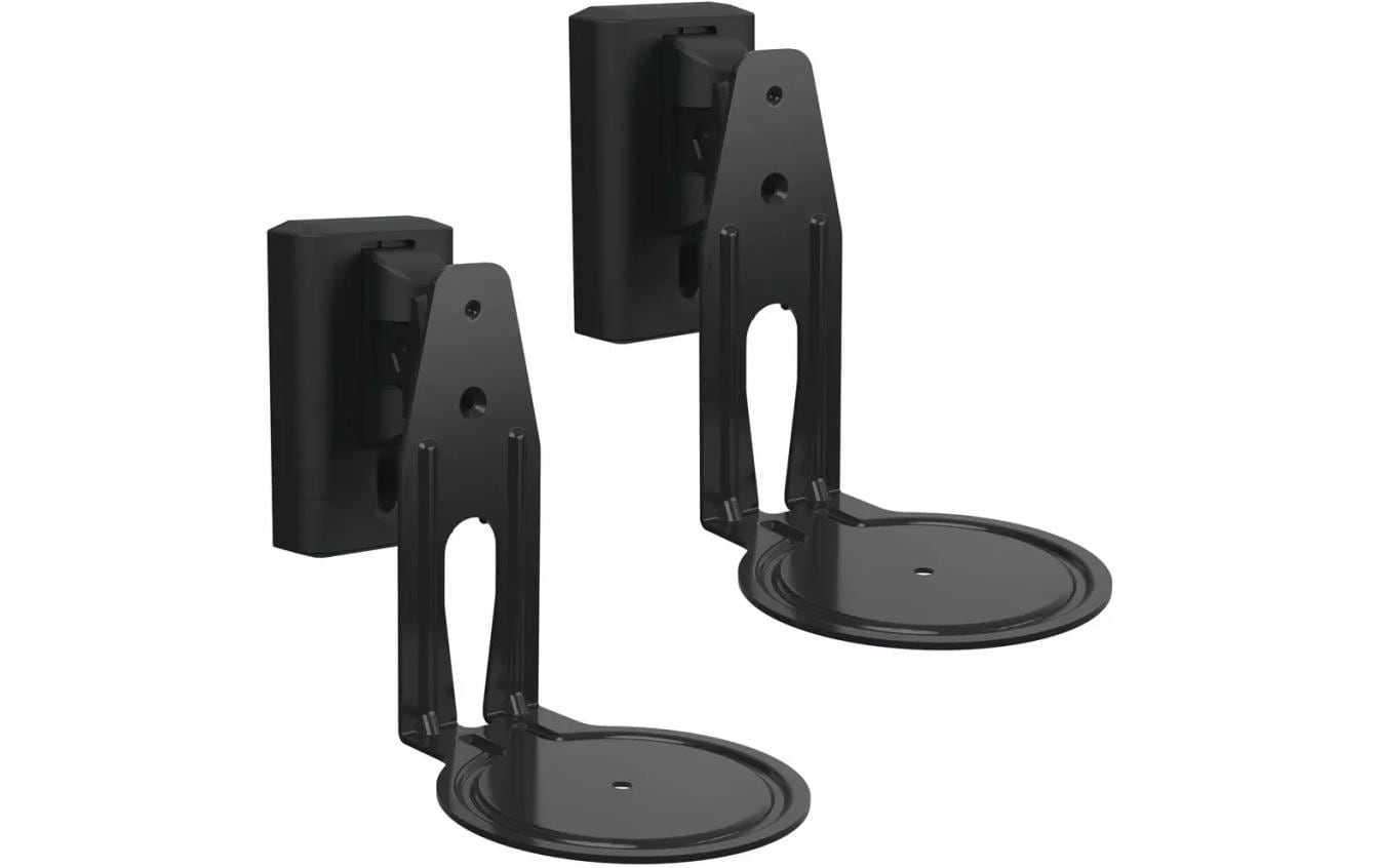 SANUS Wandhalter – für Sonos Era 100 – Schwarz, 2er-Set