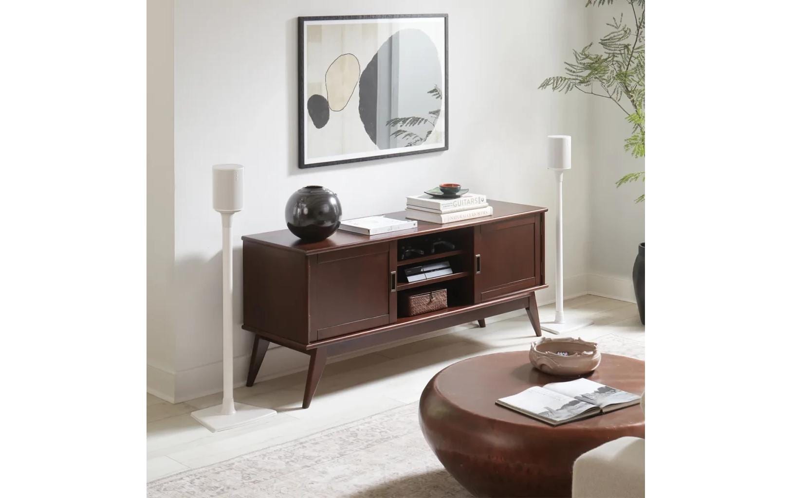 SANUS Ständer für Sonos Era 100, Paar, Weiss
