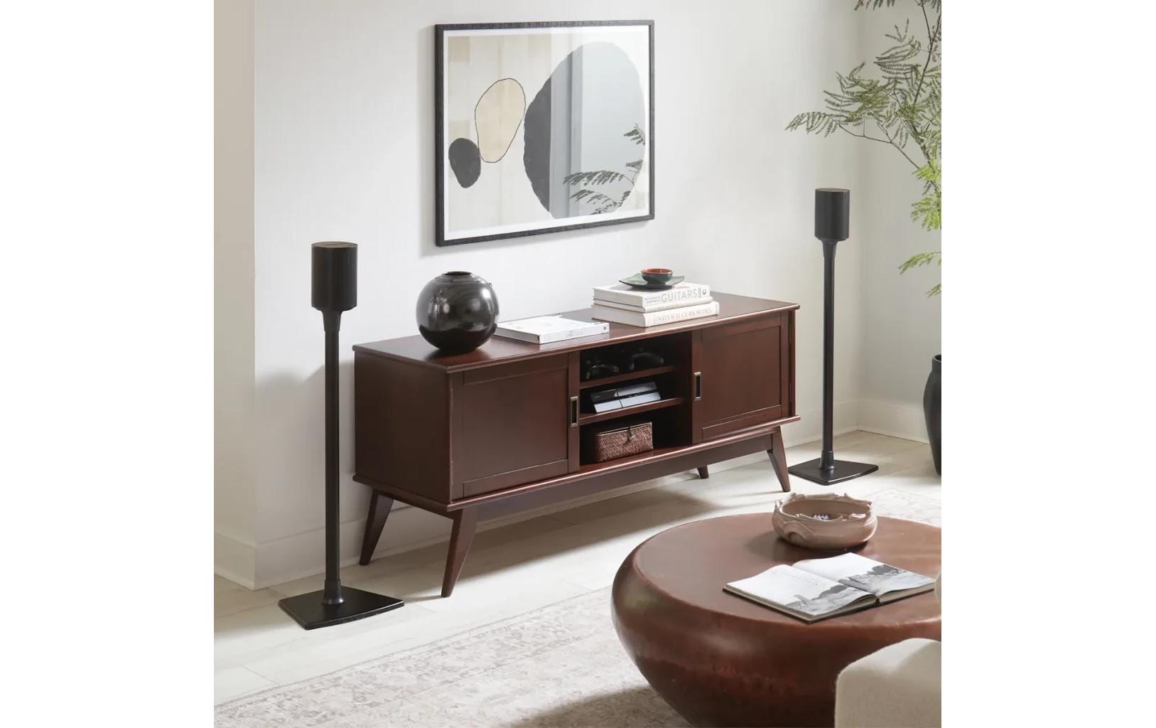 Sanus – Standfuss für Sonos Era 100, Paar, Schwarz