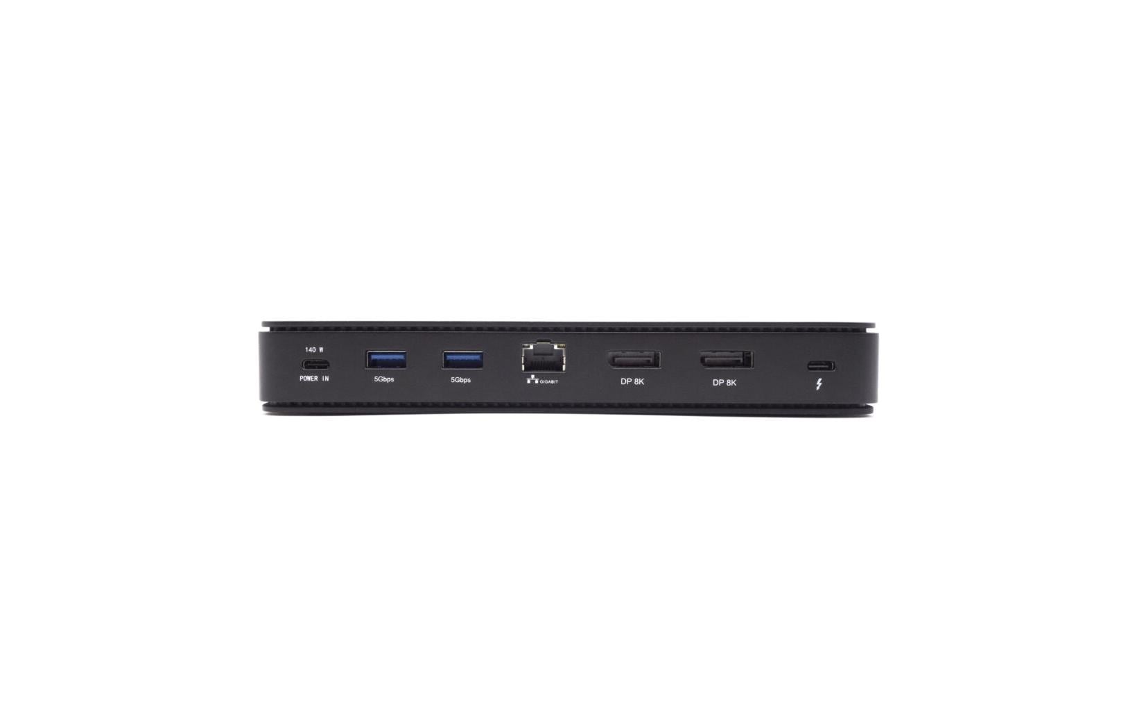 i-tec TB4 Gen3 Dock – Thunderbolt 4, 2× DP, 5× USB-A, 2× USB-C, 92 W PD, 2.5GbE, für Windows/Mac/Linux