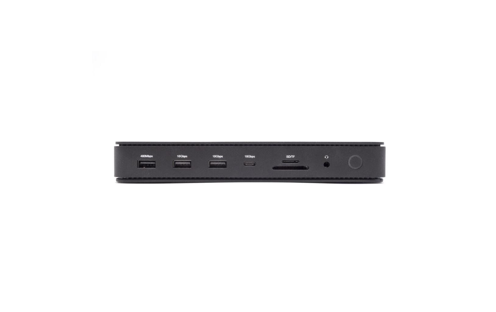 i-tec TB4 Gen3 Dock – Thunderbolt 4, 2× DP, 5× USB-A, 2× USB-C, 92 W PD, 2.5GbE, für Windows/Mac/Linux