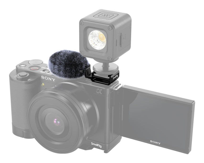 SmallRig Zubehörschuh-Adapter – für Sony ZV-Serie, Schwarz/Grau