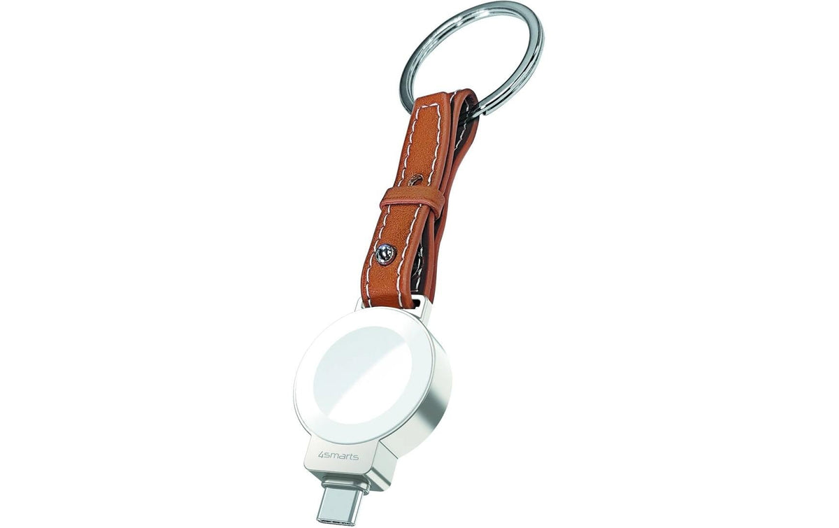4smarts 541476 Kabelloses Ladegerät 2,5 W – Qi, MagSafe – für Apple Watch (Serie 2–10, Ultra, SE 2. Gen.)