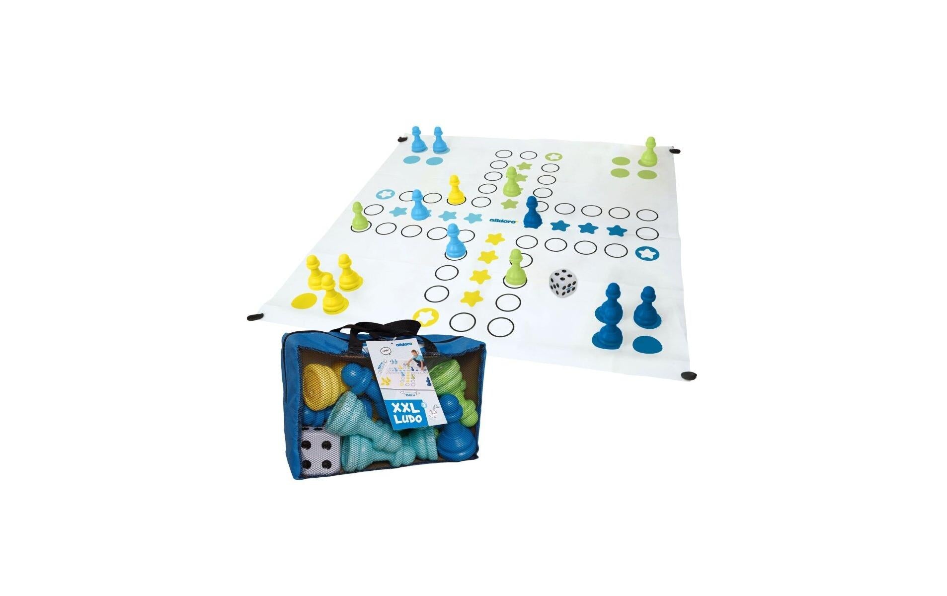 Alldoro Ludo XXL – Brettspiel, ab 3 Jahren