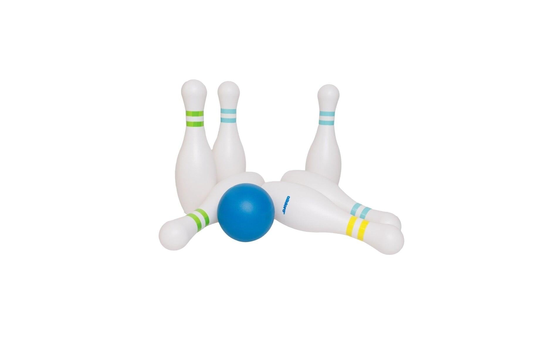 Alldoro XXL Bowling – Bowling-Set – Ø 42 cm – ab 3 Jahren – mehrfarbig
