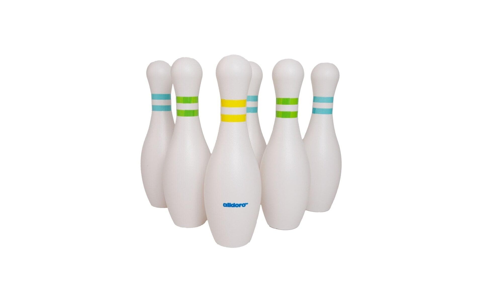 Alldoro XXL Bowling – Bowling-Set – Ø 42 cm – ab 3 Jahren – mehrfarbig