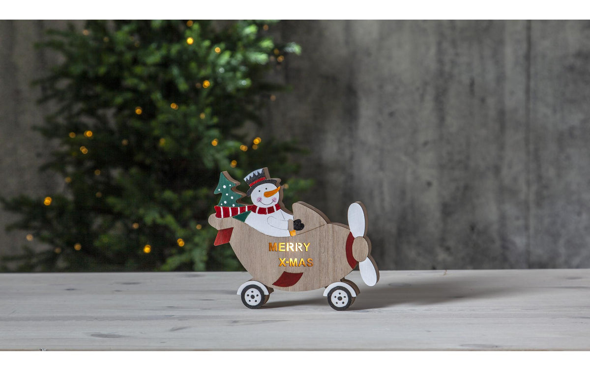 Star Trading Tischleuchte Billy – 17 cm, 0,12 W, Warmweiss, Mehrfarbig, Batteriebetrieb, Timer