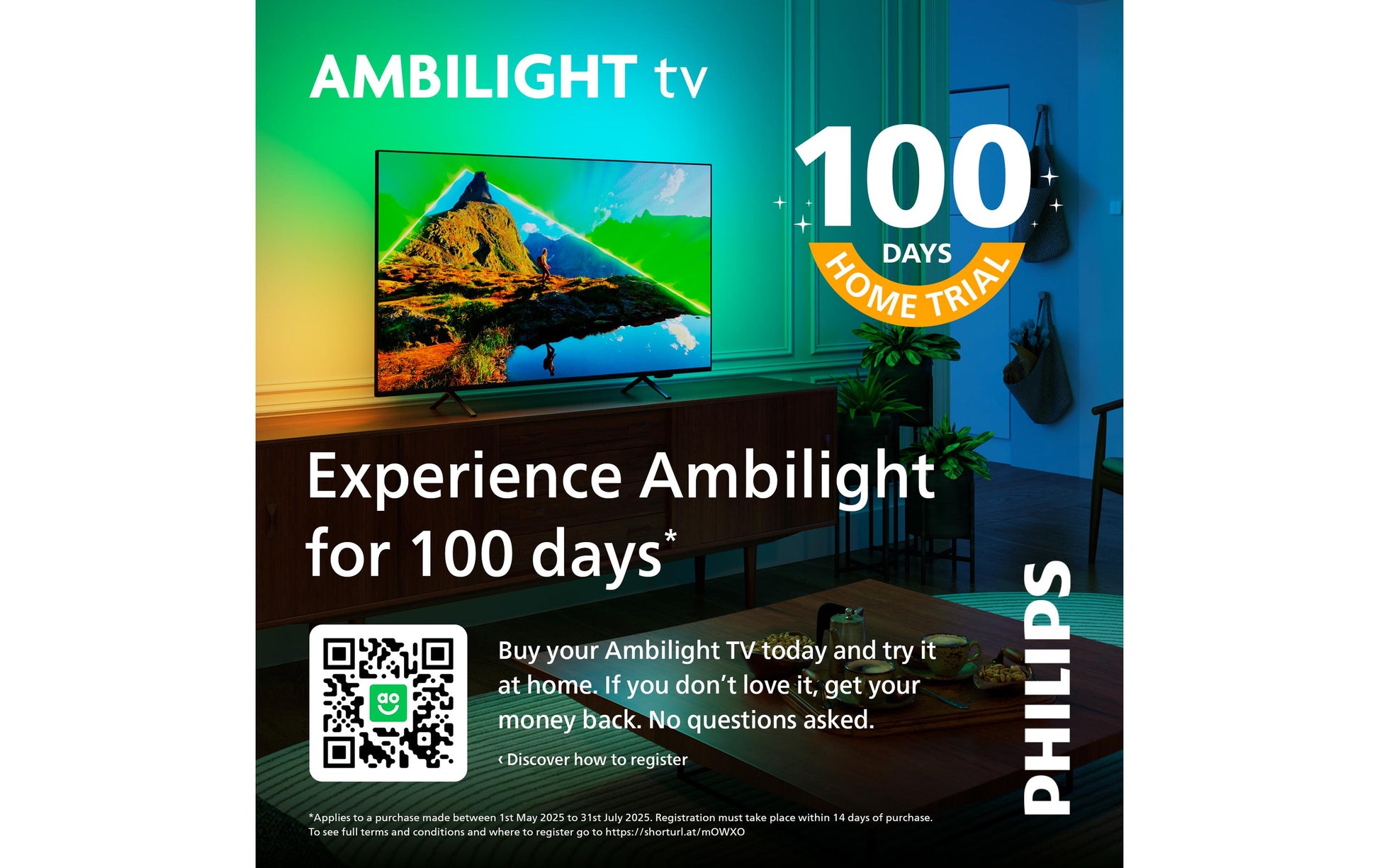 Philips 77OLED760/12 – 77" OLED UHD 4K, Titan OS, Ambilight (2025)