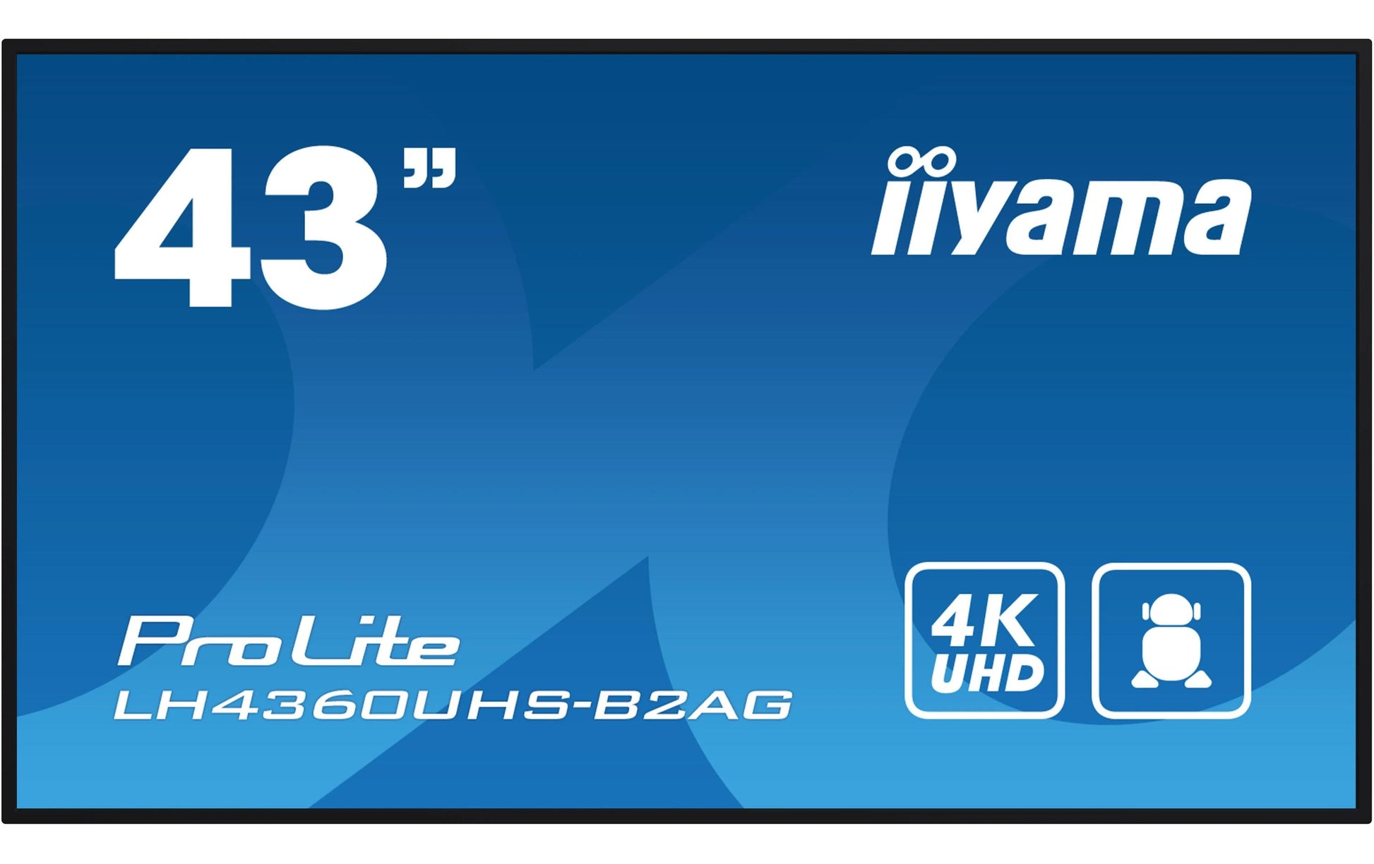 iiyama ProLite – Signage-Display, 42,5", Ultra HD 4K, 500 cd/m², 24/7