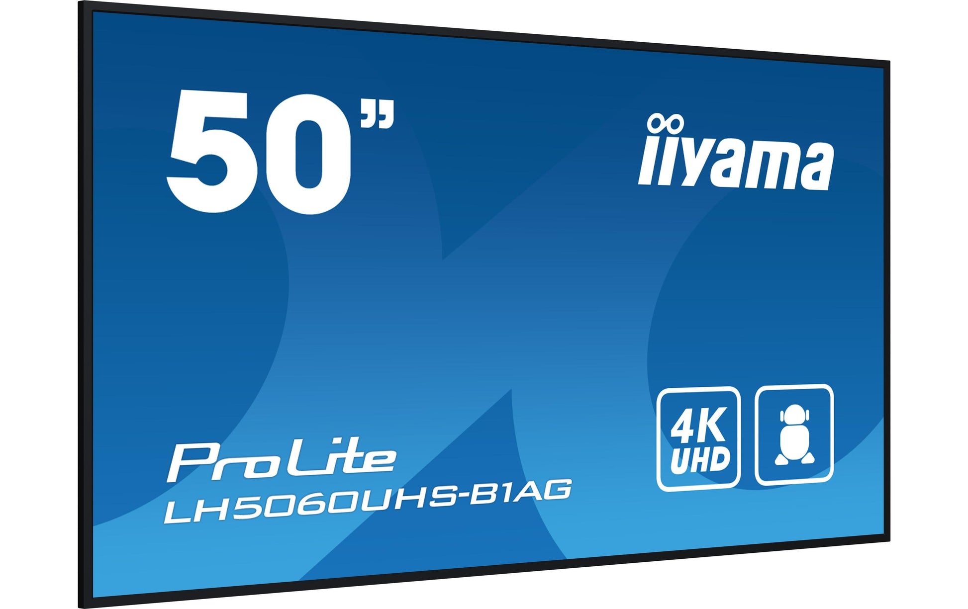 iiyama LH5060UHS-B1AG – 50" Public Display LED UHD 4K, Android OS, 24/7