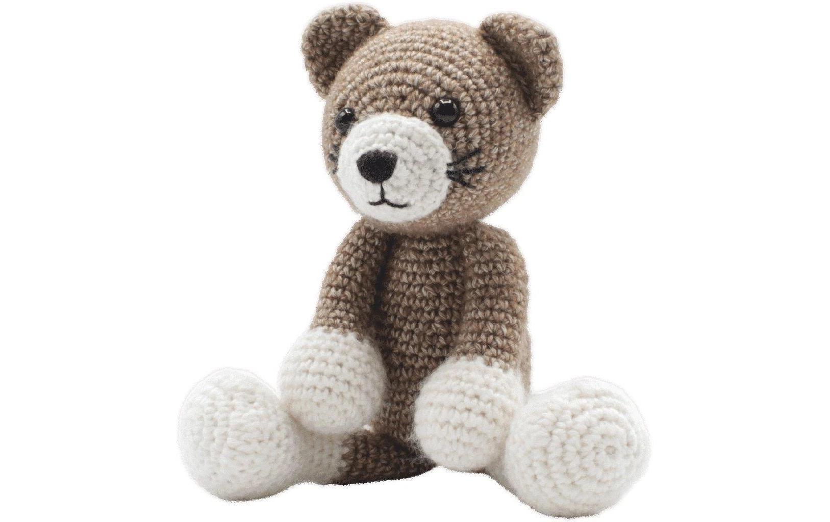 Hardicraft Häkelset Katze Robbin – ca. 20 cm, Schwarz