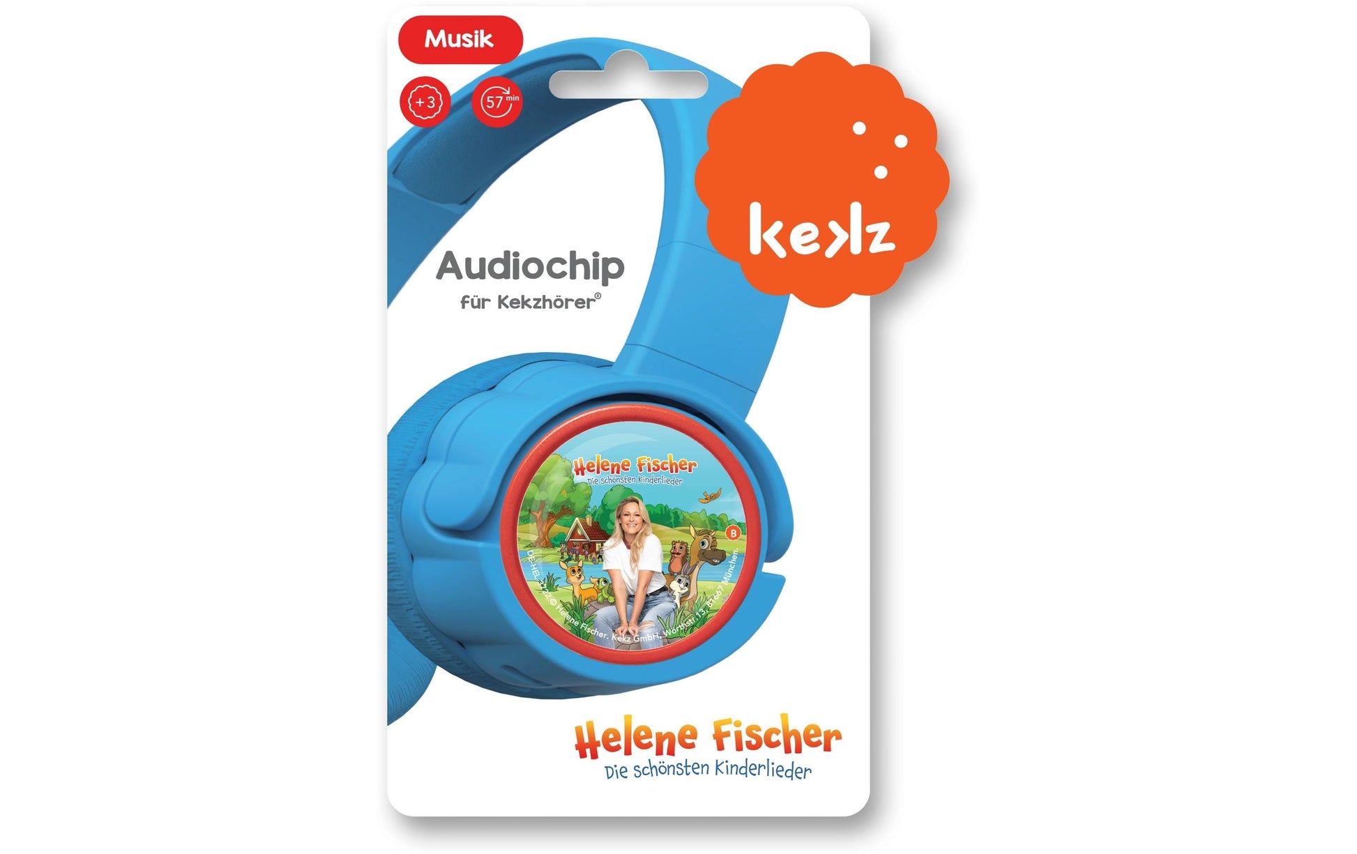 Kekz Helene Fischer – Audio-Chip – Deutsch, 57 Min – ab 3 Jahren – mehrfarbig