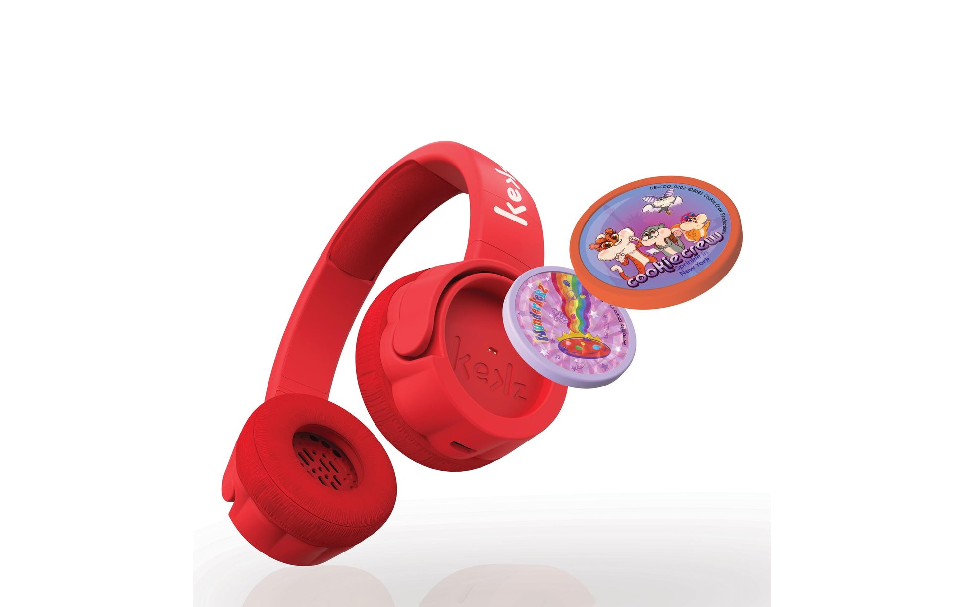 Kekz DE-K23-9892 Kinderkopfhörer – Rot